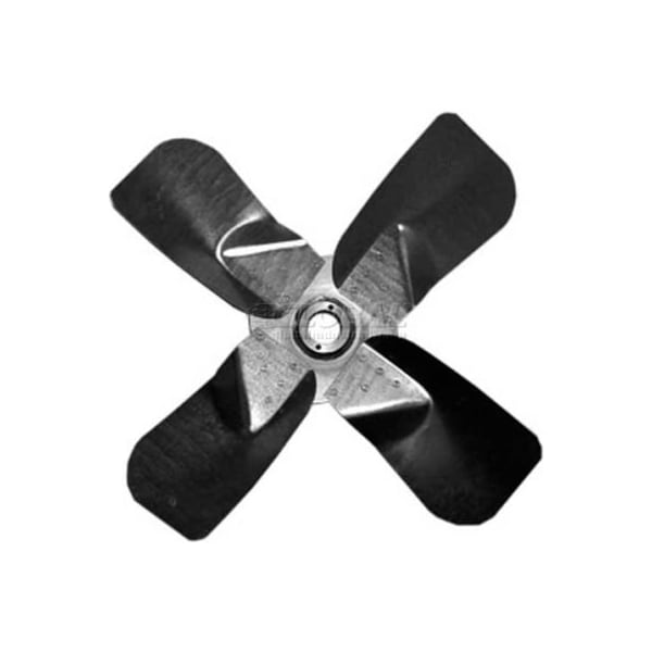 Lau Heavy Duty Four Wing Fan Blade, Galvanized Steel Props, 28" Dia., CW, 27 Degree Pitch 4LC2827CW - main